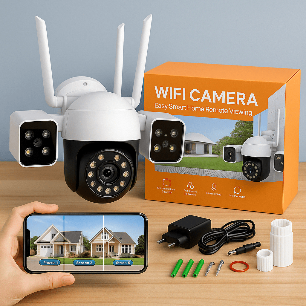 12MP TROGLAVA WiFi SIGURNOSNA KAMERA – – – slika 2