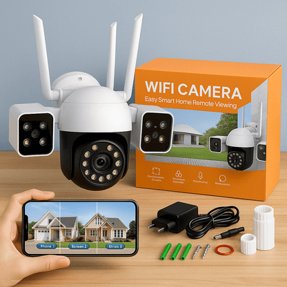 12MP TROGLAVA WiFi SIGURNOSNA KAMERA – – – slika 2