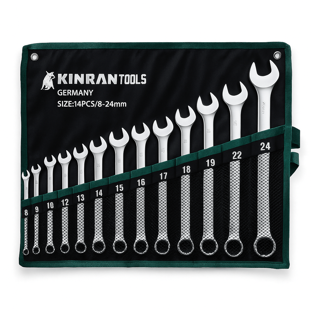 14 - dijelni Set Kombiniranih Ključeva (8–24 mm) - SAMO KLIKNI