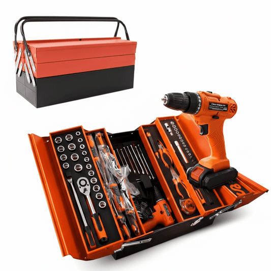 168 - dijelni Set Alata s Aku Bušilicom – – – slika 1