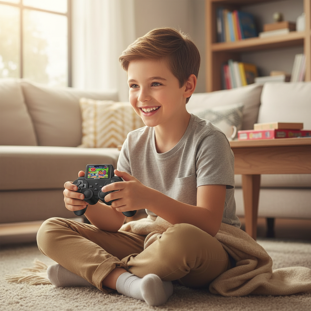 Prijenosna Retro Gaming Konzola S10 s Gamepadom i Ekranom - Digitalni Game Player Slika 1-2