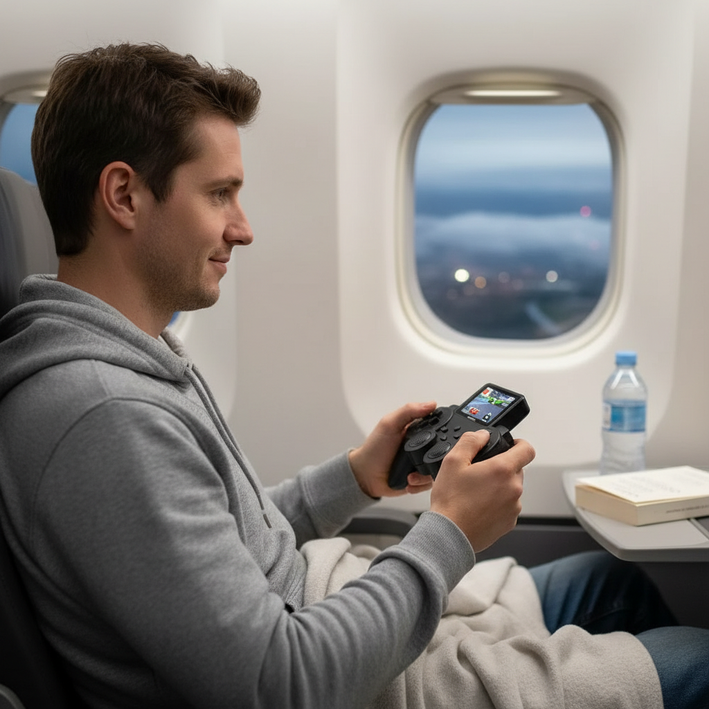 Prijenosna Retro Gaming Konzola S10 s Gamepadom i Ekranom - Digitalni Game Player Slika 1-3