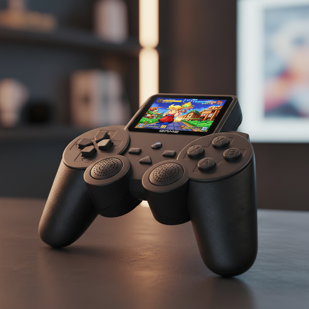 Prijenosna Retro Gaming Konzola S10 s Gamepadom i Ekranom - Digitalni Game Player Slika 1-6