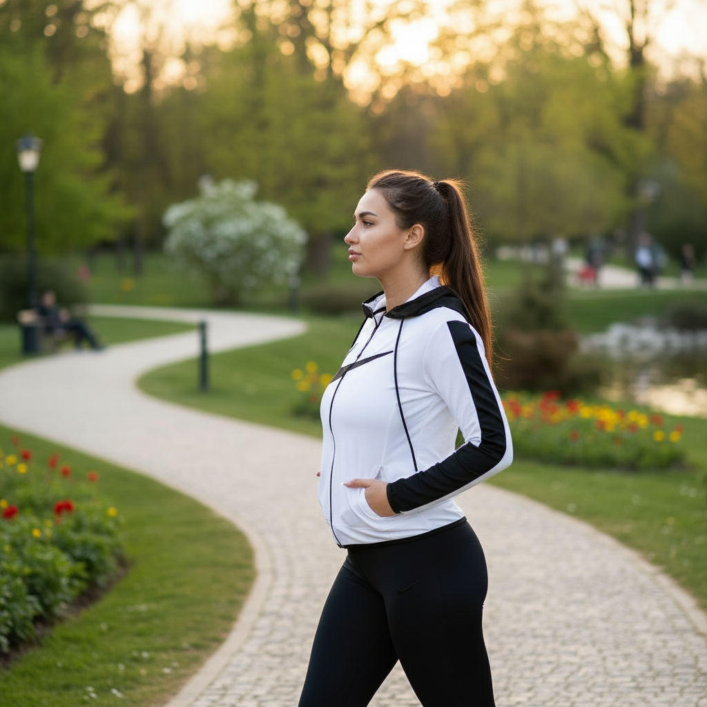 Ženska Moderna Sportska Trenerka Dvodijelni Komplet Slika 6