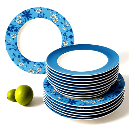 18u1 Set Tanjira Azure Blossom – Posuđe i Kuhinjski Pribor – – slika 5