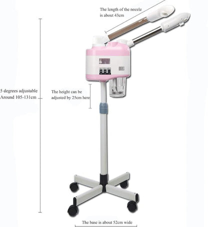 2 - u - 1 Nano Ionski Aparat za Lice (Topla i Hladna Para) – – – slika 2