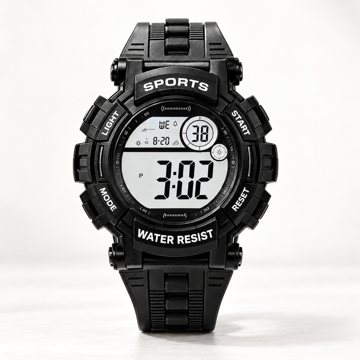Jedan digitalni ručni sat MR-8102G – studio