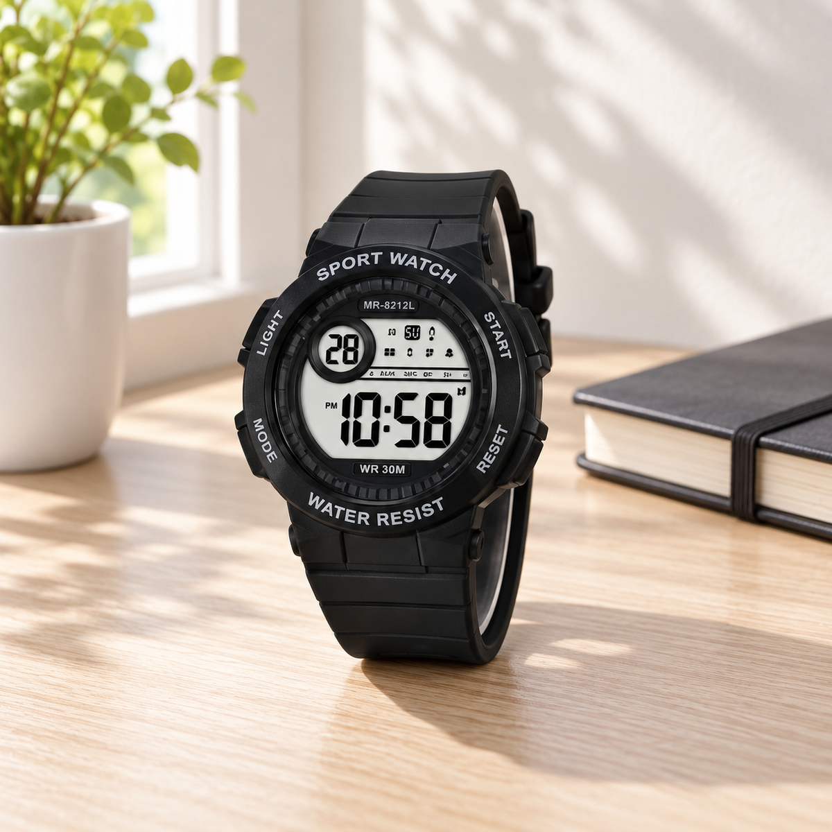 Jedan digitalni ručni sat MR-8212L – lifestyle