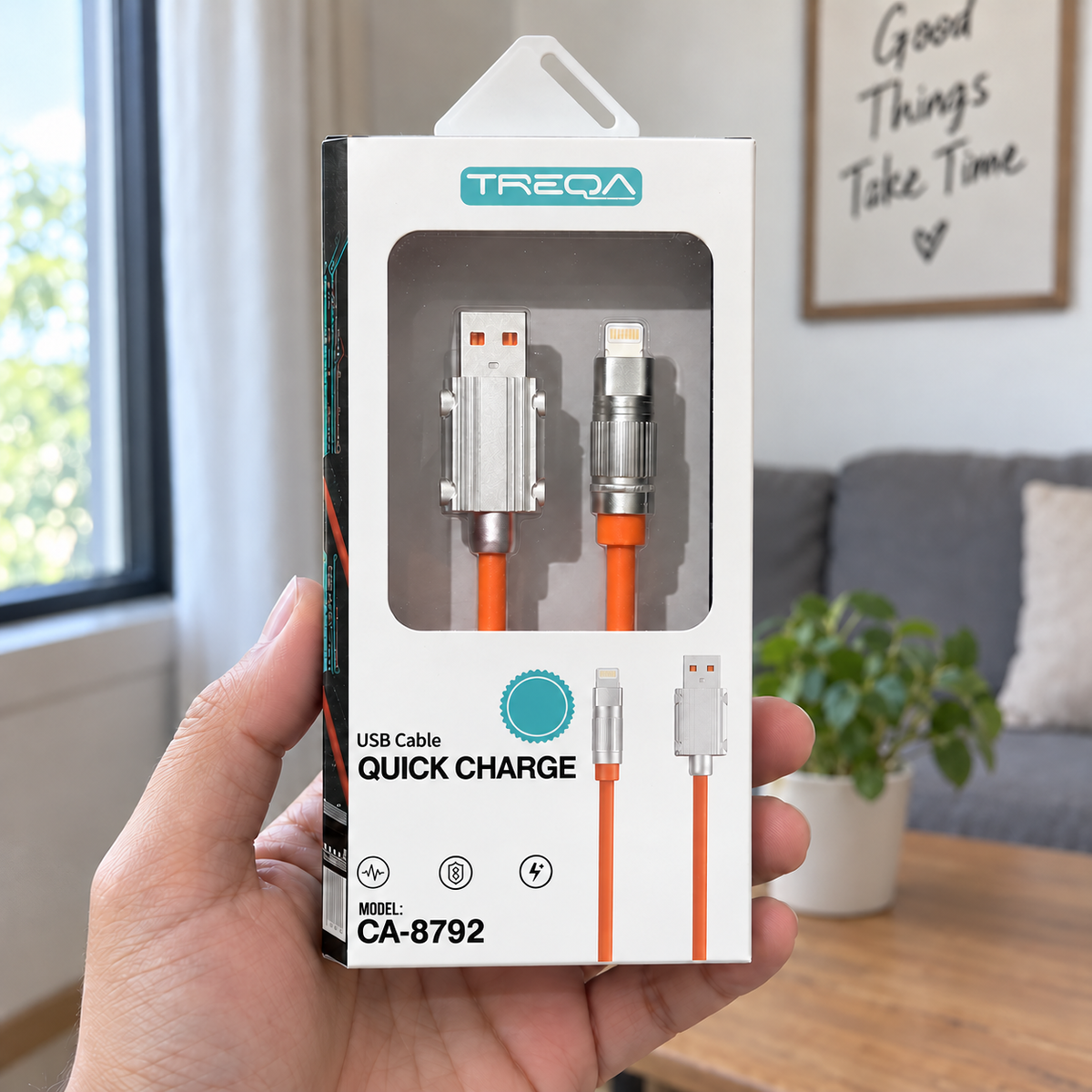 TREQA CA8792 USB-A na Lightning – jedno pakovanje, ugc