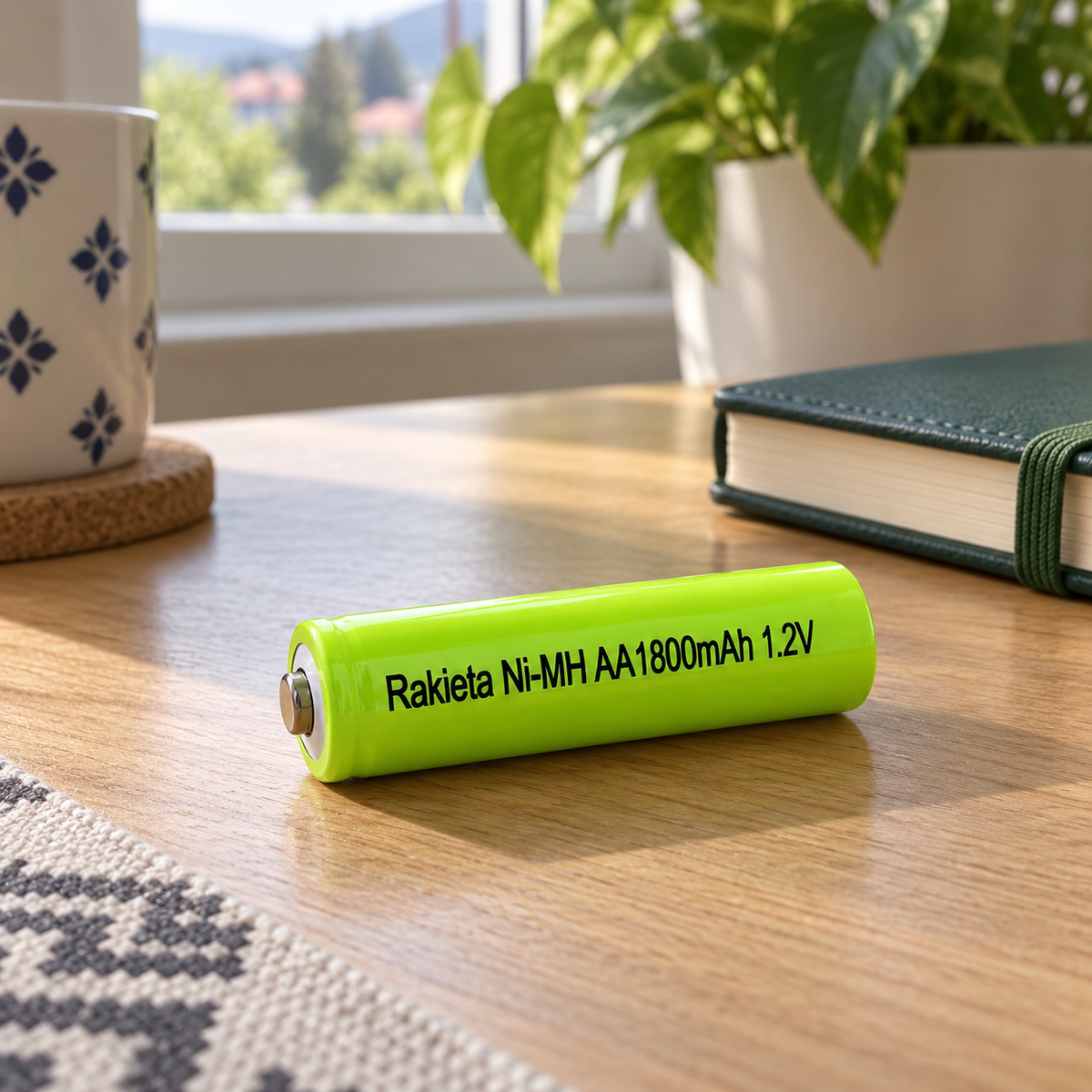 Jedna Rakieta Ni-MH AA ćelija 1800 mAh 1,2 V – lifestyle