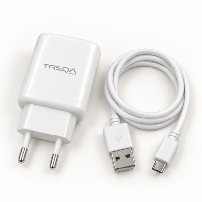 TREQA CH-660 komplet s Micro-USB kablom – studijski prikaz