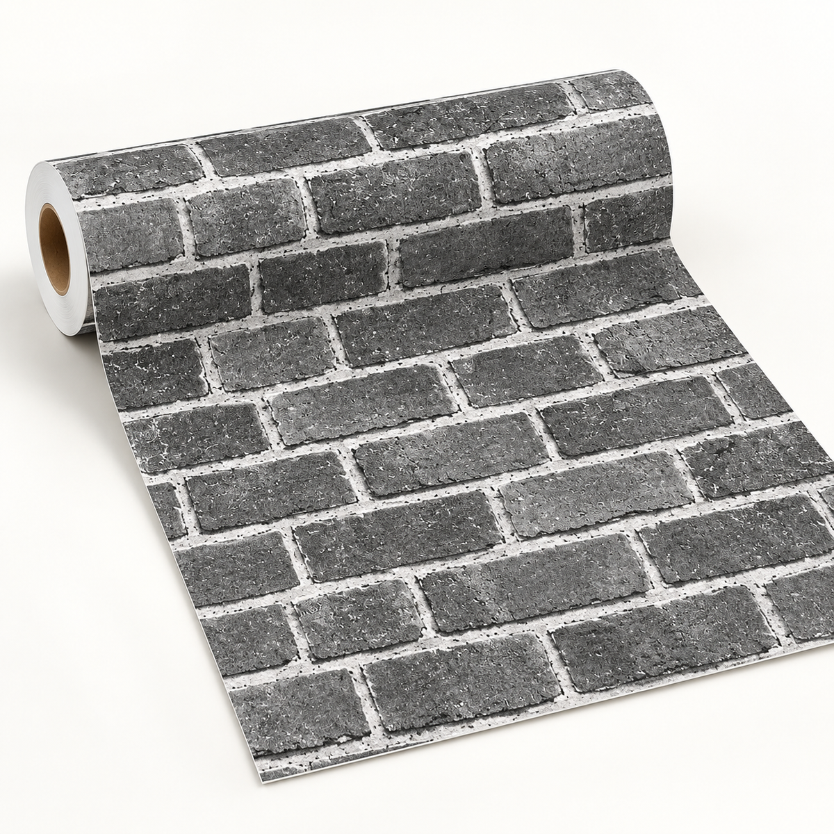 Dekorativna tapeta s uzorkom sive cigle – YTM-024 – prikaz role