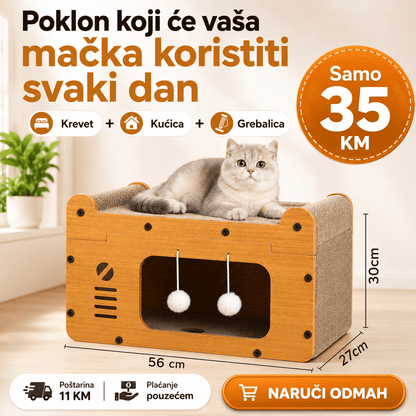 3 U 1 Kućica za Mačke – – – slika 7