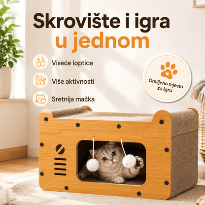 3 U 1 Kućica za Mačke – – – slika 1