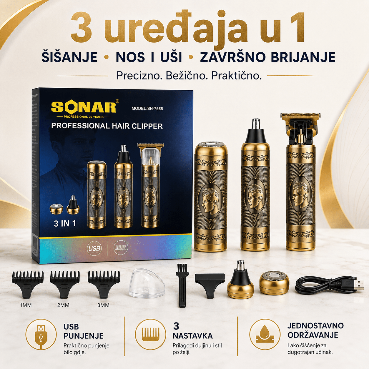 3-u-1 Set za Njegu Muškaraca – – – slika 7