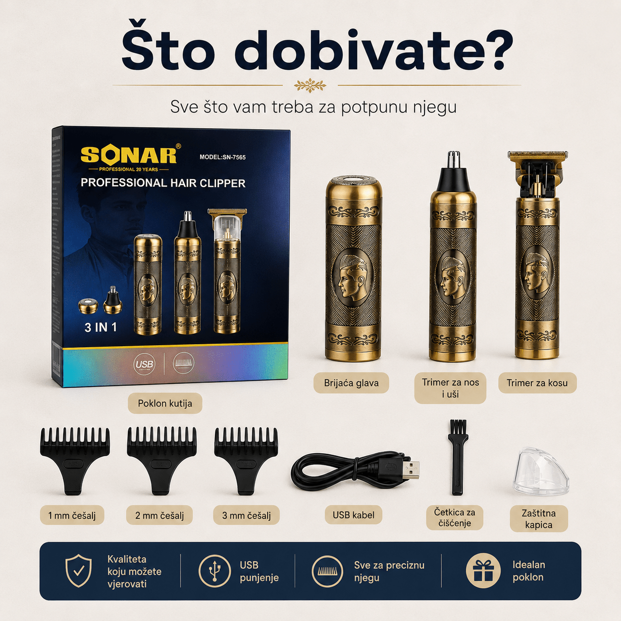 3-u-1 Set za Njegu Muškaraca – – – slika 8