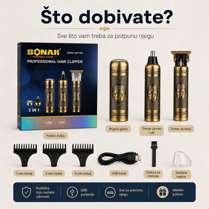 3-u-1 Set za Njegu Muškaraca – – – slika 8