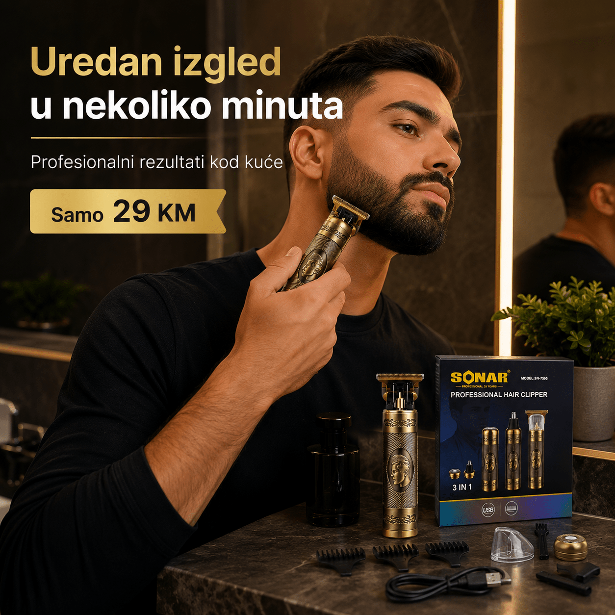 3-u-1 Set za Njegu Muškaraca – – – slika 4