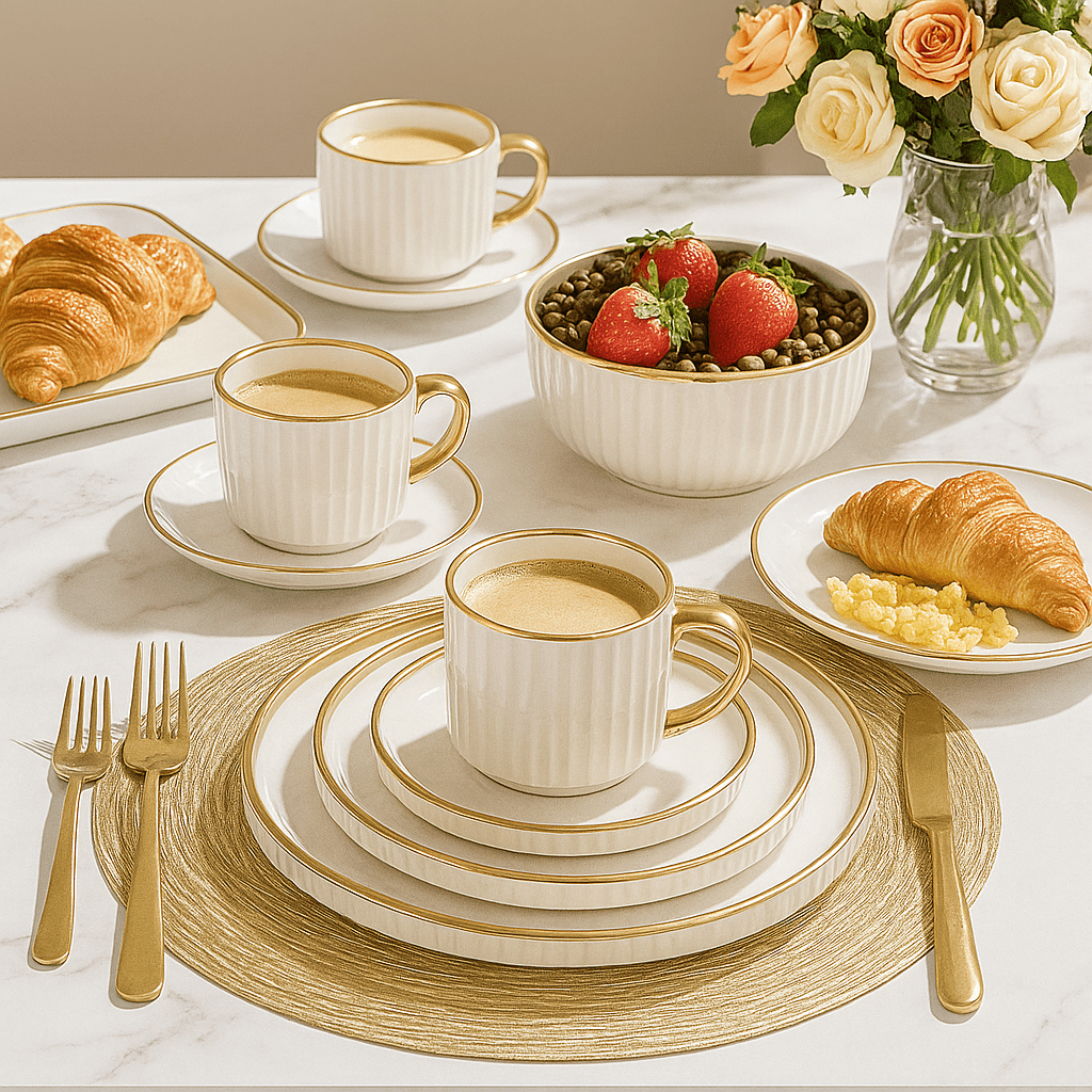 32 - dijelni Porculanski Set Posuđa - SAMO KLIKNI