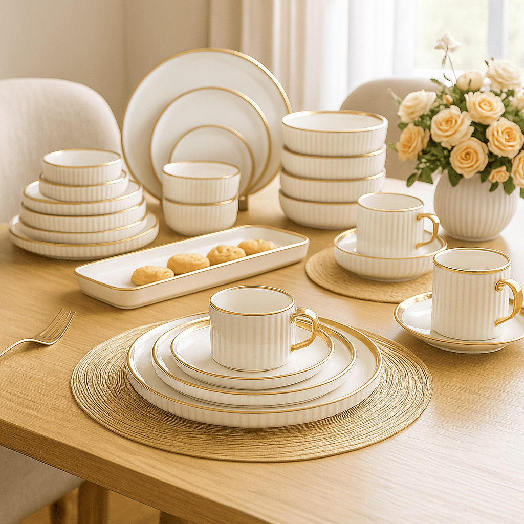 32 - dijelni Porculanski Set Posuđa - SAMO KLIKNI