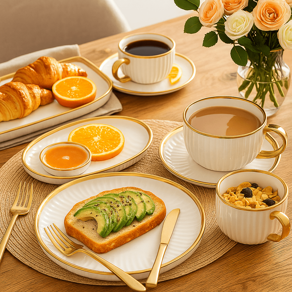 32 - dijelni Porculanski Set Posuđa - SAMO KLIKNI