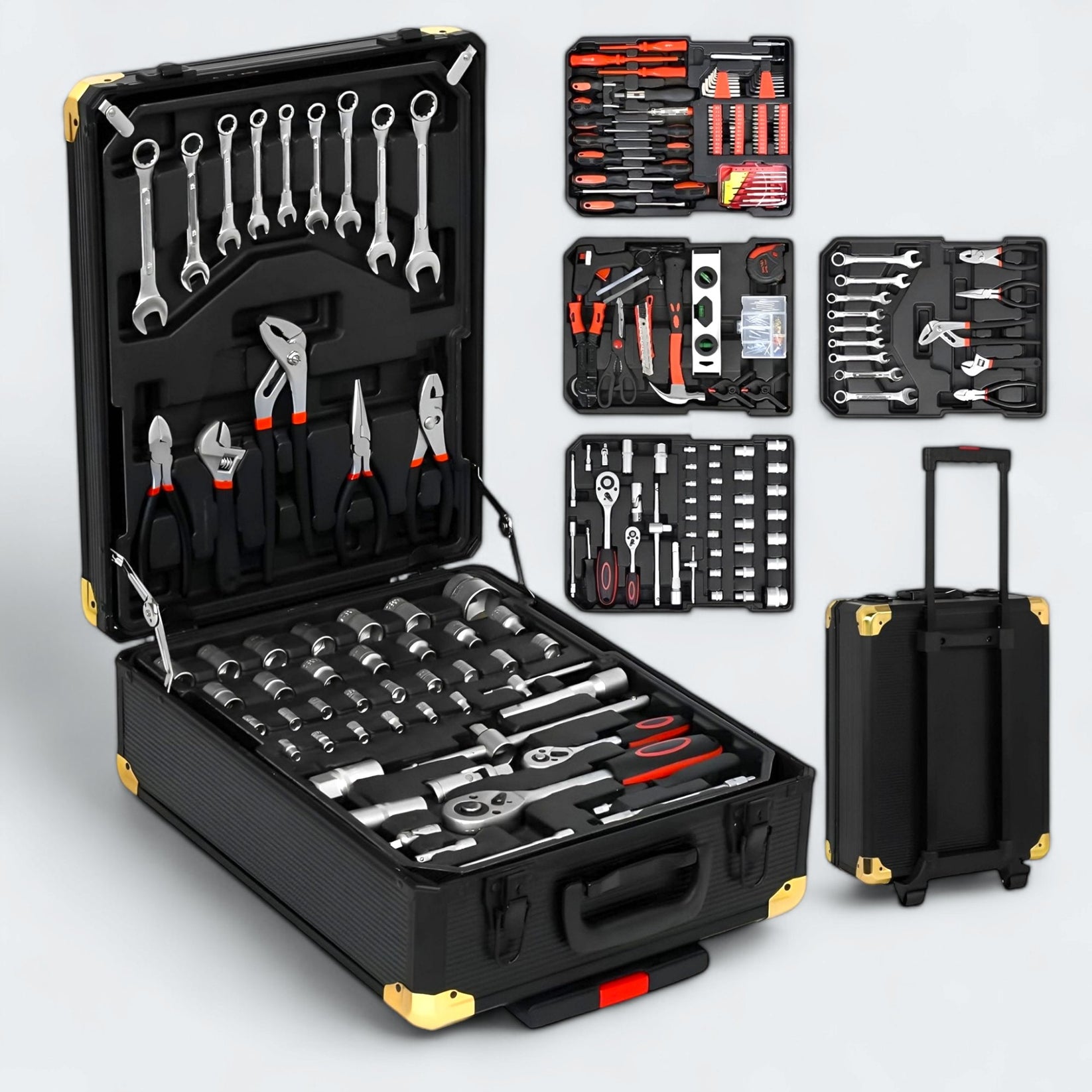 372 - dijelni set alata u koferu – – – slika 3