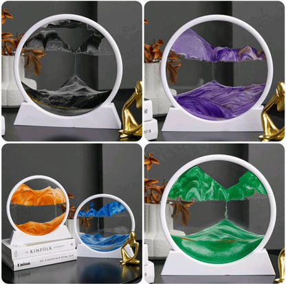 3D Dinamična Pješčana Slika – – Crna – slika 3