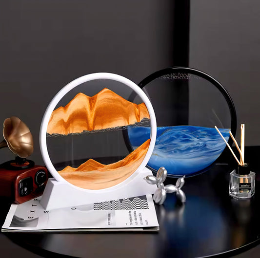 3D Dinamična Pješčana Slika – – Plava – slika 1