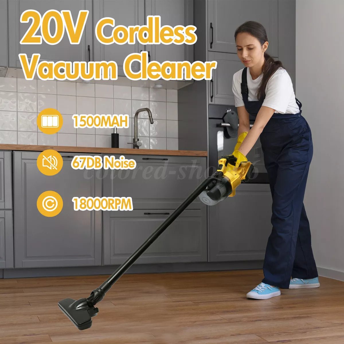 3u1 Bežični Ručni Usisivač/Puhač/Čistač 500W – – – slika 6