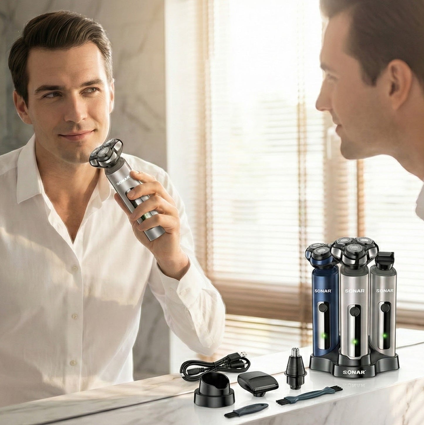 3u1 Profi Električni Brijač - SAMO KLIKNI