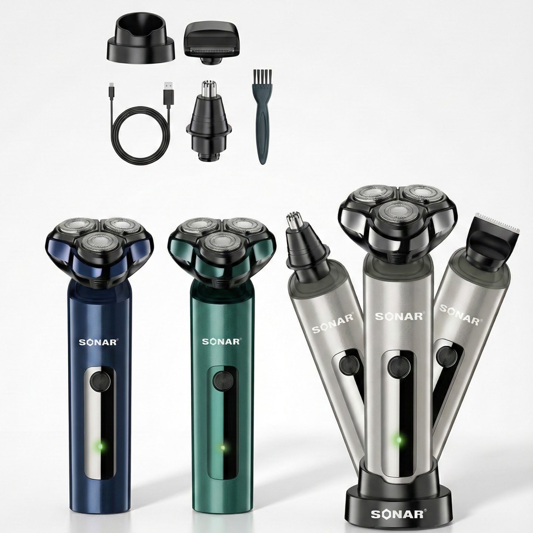 3u1 Profi Električni Brijač - SAMO KLIKNI