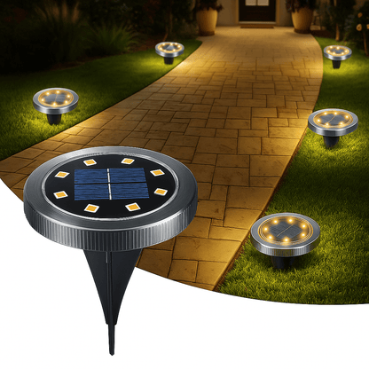 4 - dijelni set solarnih vrtnih lampi – – – slika 1