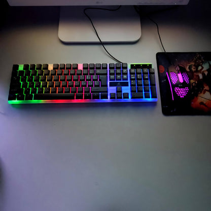 4 - u - 1 Gaming Komplet (Tastatura, Miš, Slušalice, Podloga) – – – slika 2