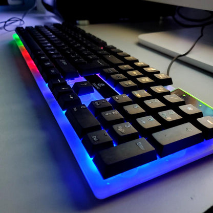 4 - u - 1 Gaming Komplet (Tastatura, Miš, Slušalice, Podloga) – – – slika 3