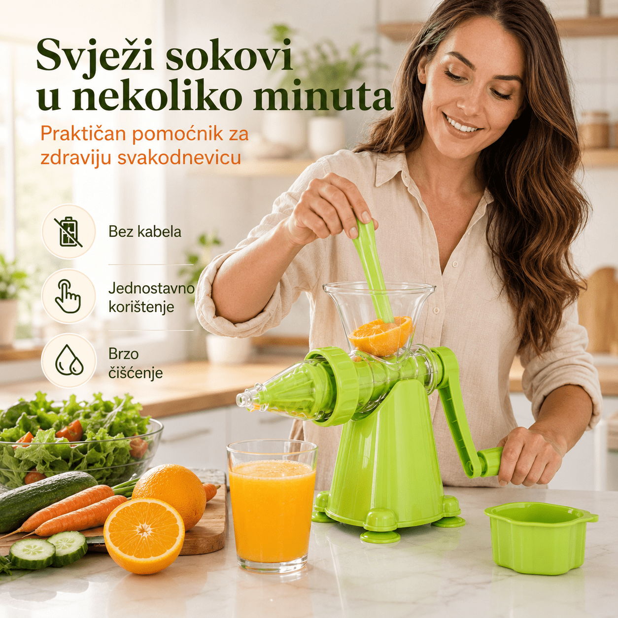 4-u-1 Ručni Sokovnik i Rezač Povrća – – – slika 6