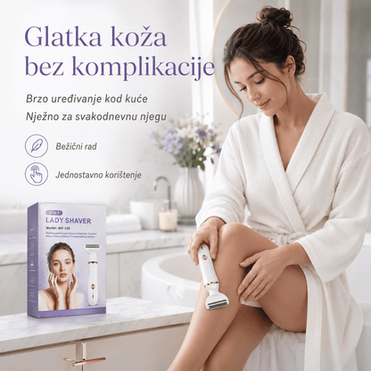 4-u-1 Ženski Električni Brijač i Trimer – – – slika 6