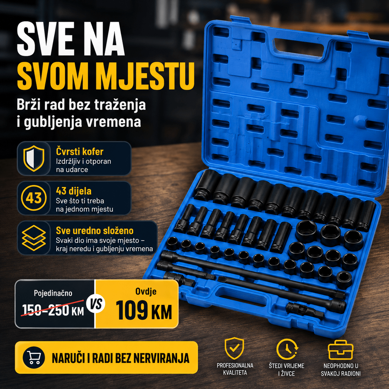43 - dijelni set nasadnih ključeva – – – slika 3