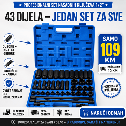 43 - dijelni set nasadnih ključeva – – – slika 4