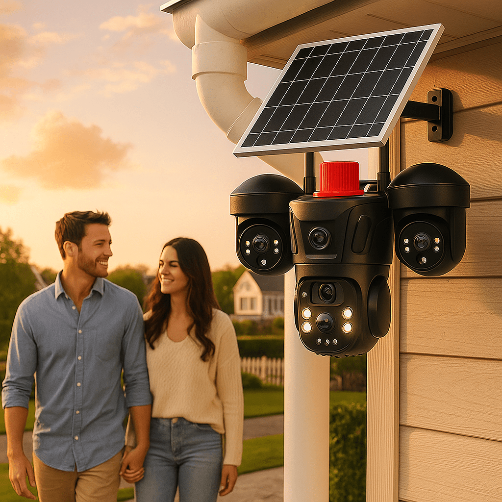 4G Solarna Pametna Sigurnosna Kamera - SAMO KLIKNI