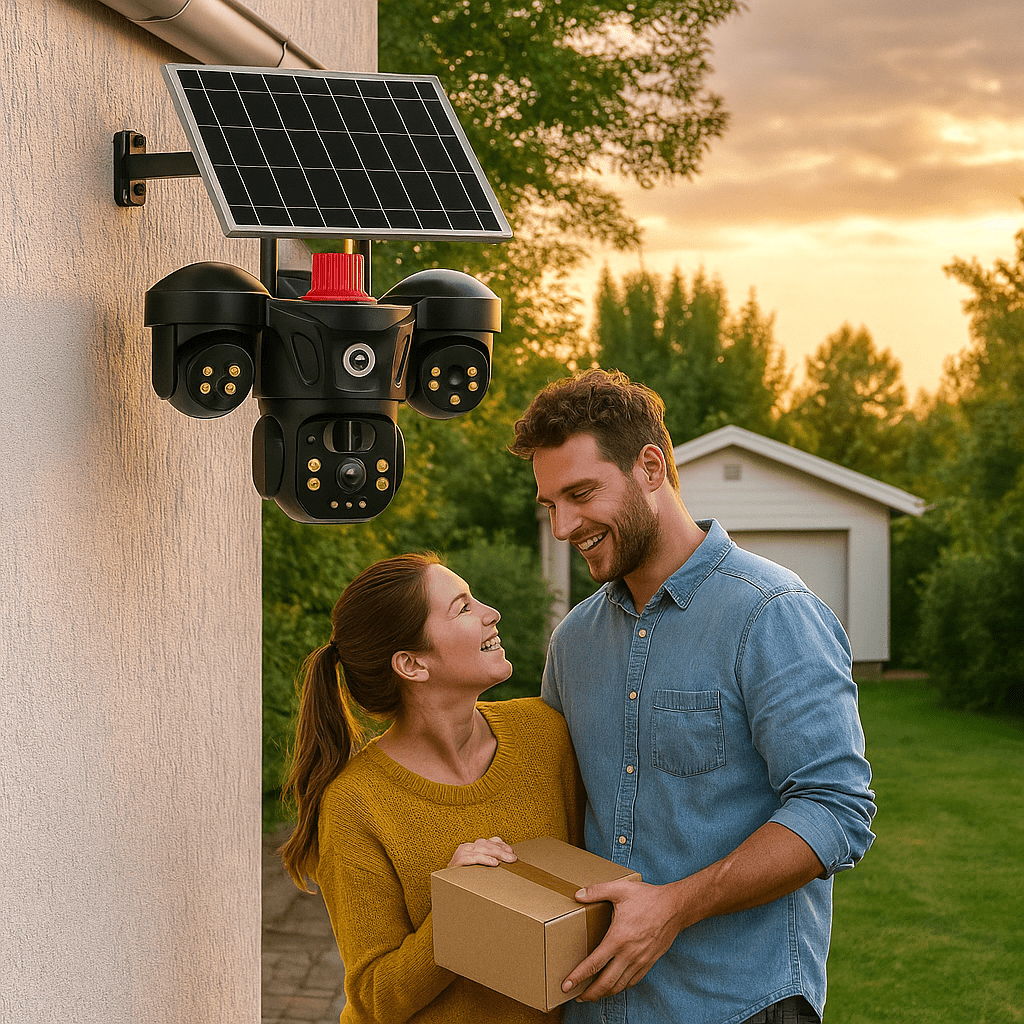 4G Solarna Pametna Sigurnosna Kamera - SAMO KLIKNI