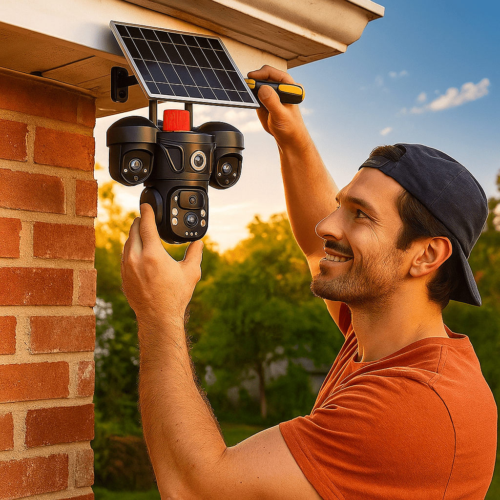 4G Solarna Pametna Sigurnosna Kamera - SAMO KLIKNI