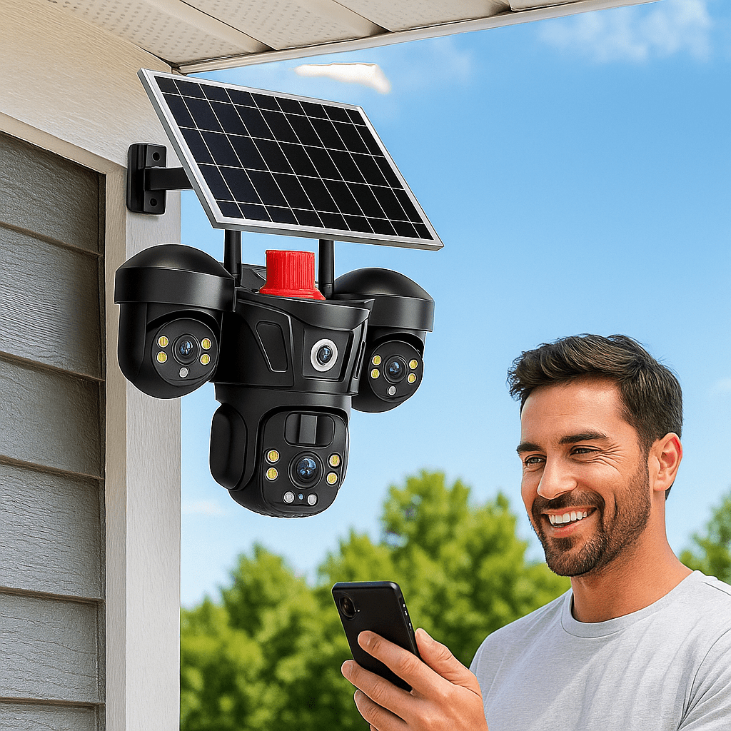 4G Solarna Pametna Sigurnosna Kamera - SAMO KLIKNI