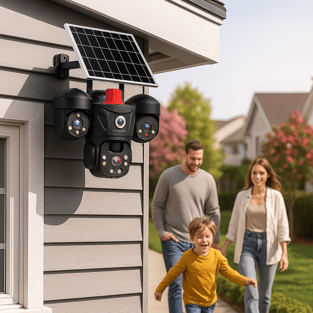 4G Solarna Pametna Sigurnosna Kamera - SAMO KLIKNI