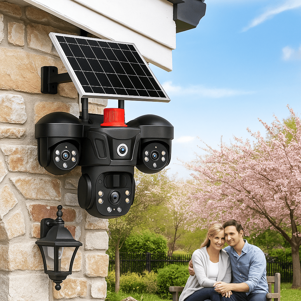 4G Solarna Pametna Sigurnosna Kamera - SAMO KLIKNI
