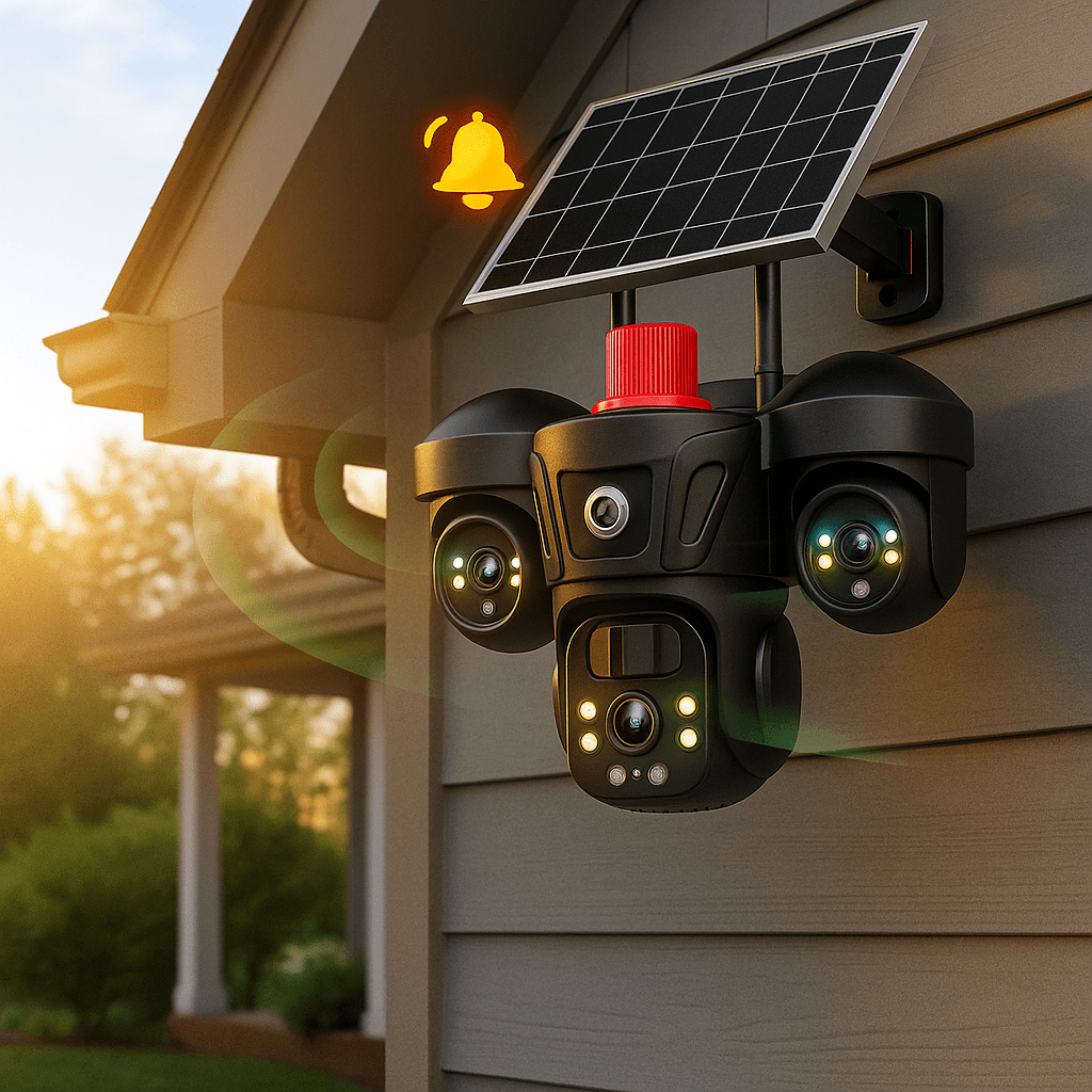 4G Solarna Pametna Sigurnosna Kamera - SAMO KLIKNI