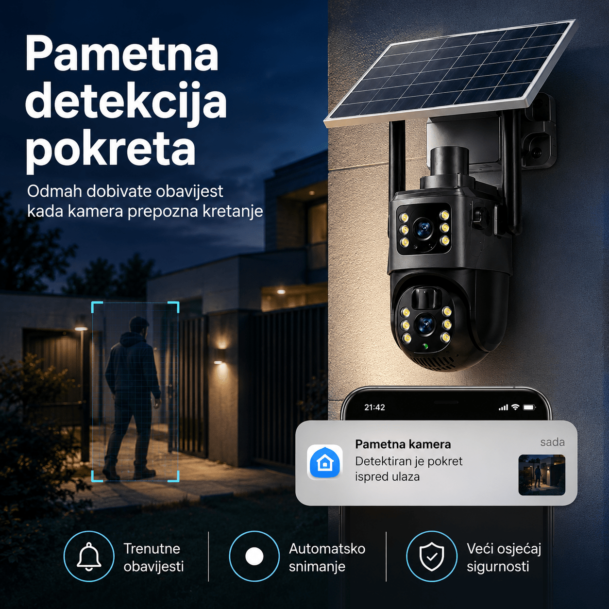 4G Solarna Sigurnosna Kamera – – – slika 6