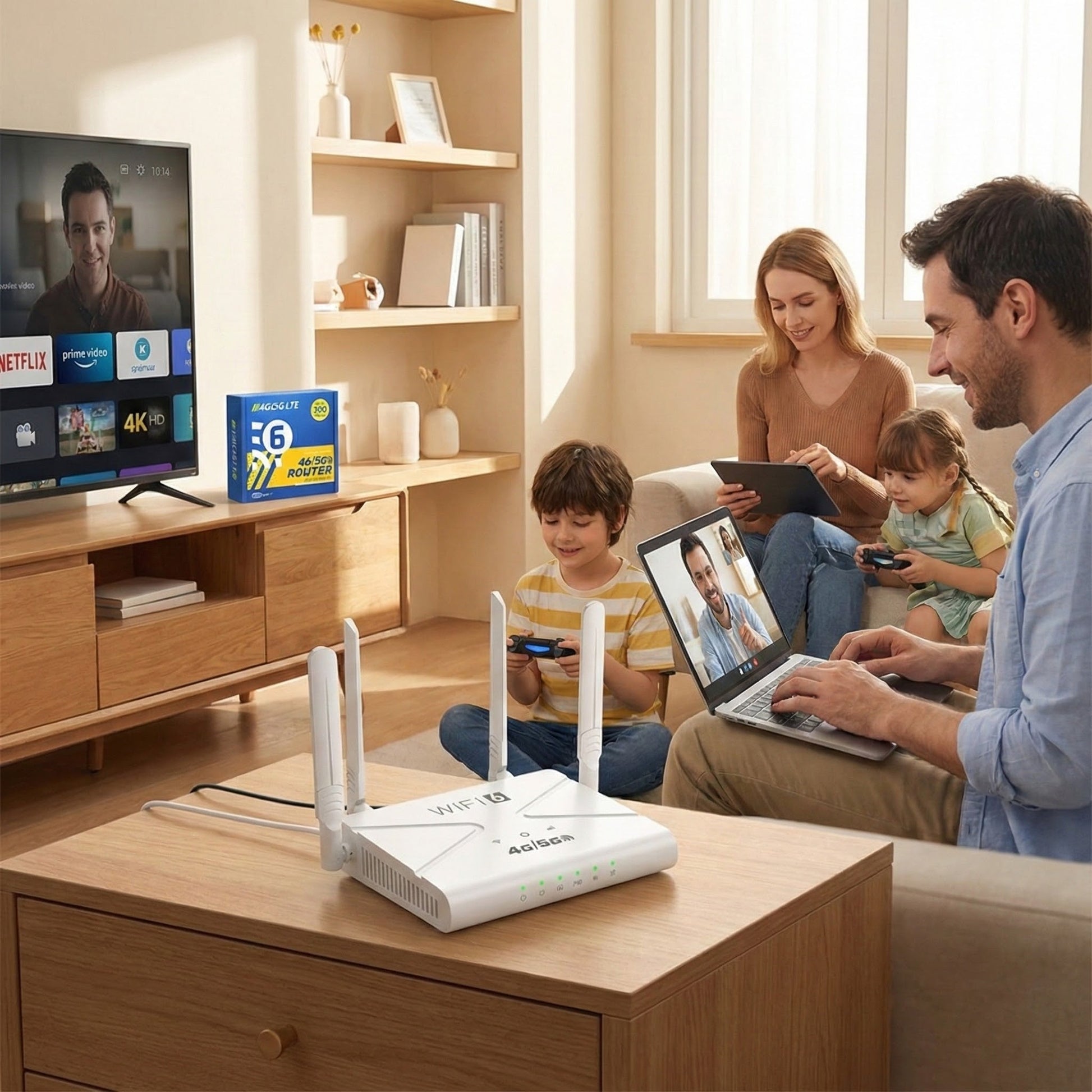 4G/5G LTE Wi - Fi Ruter – – – slika 1