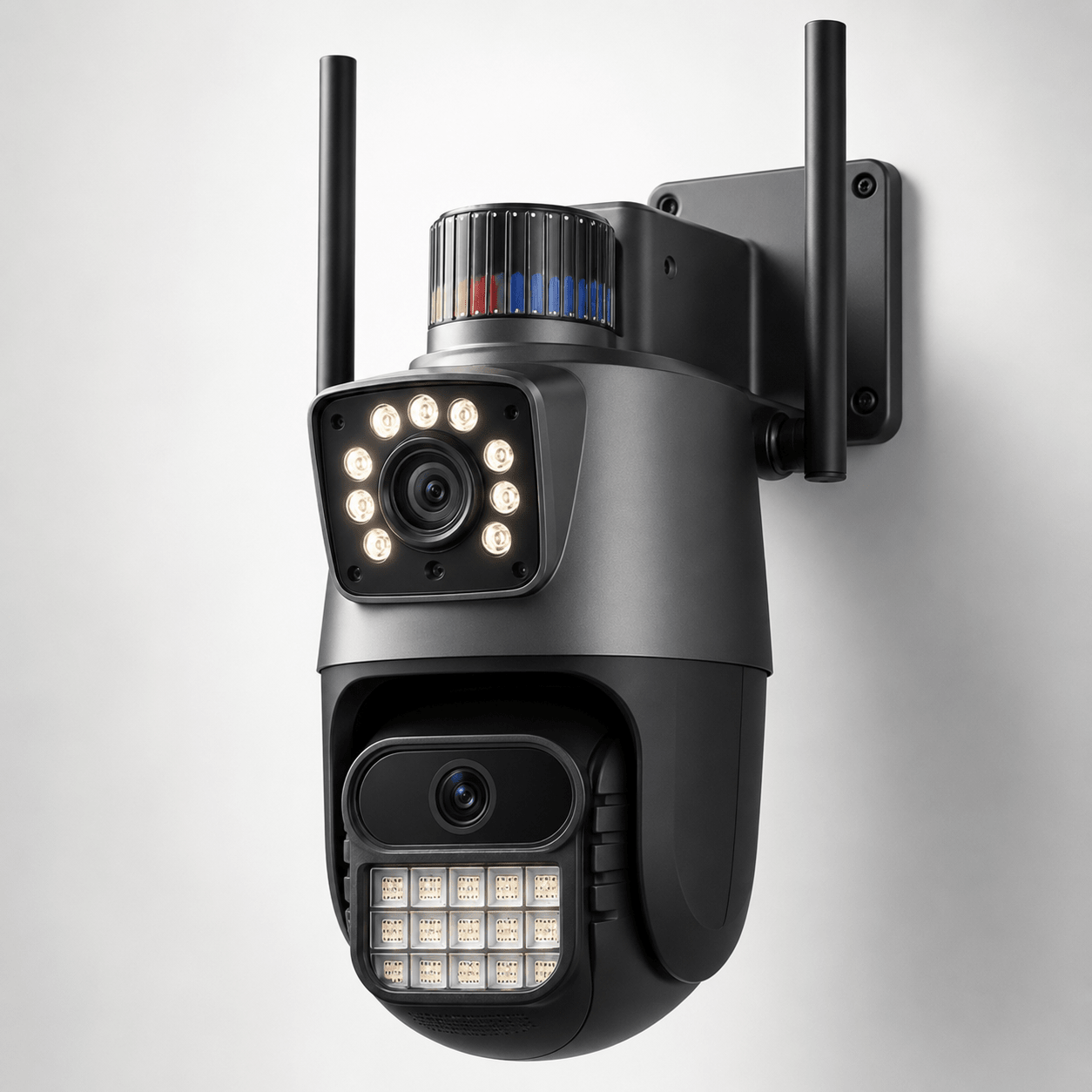 4K 8MP dvostruka WiFi kamera – Sigurnost i Taktičko – – slika 1