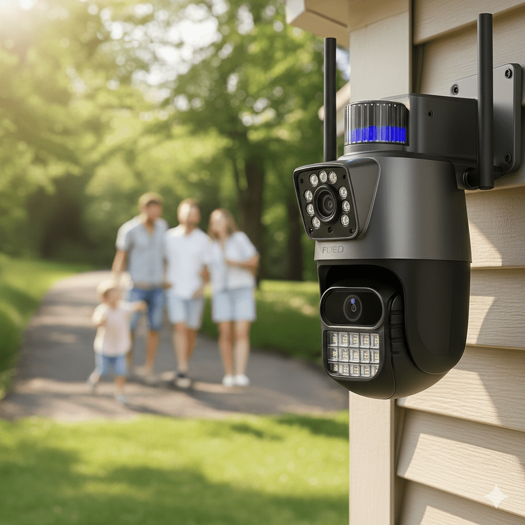 4K 8MP dvostruka WiFi kamera - SAMO KLIKNI