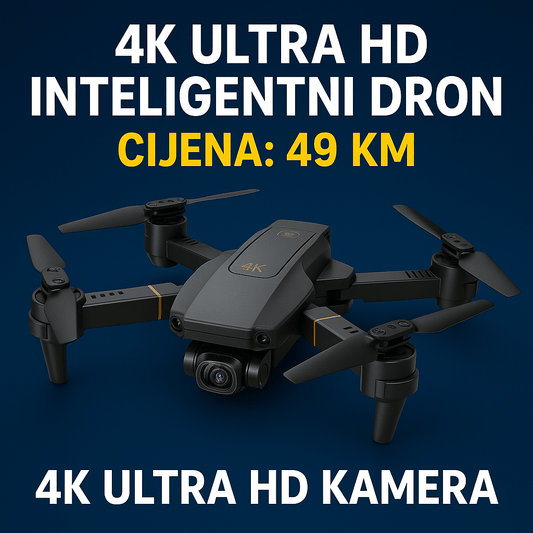 4K Ultra HD Inteligentni Dron - SAMO KLIKNI